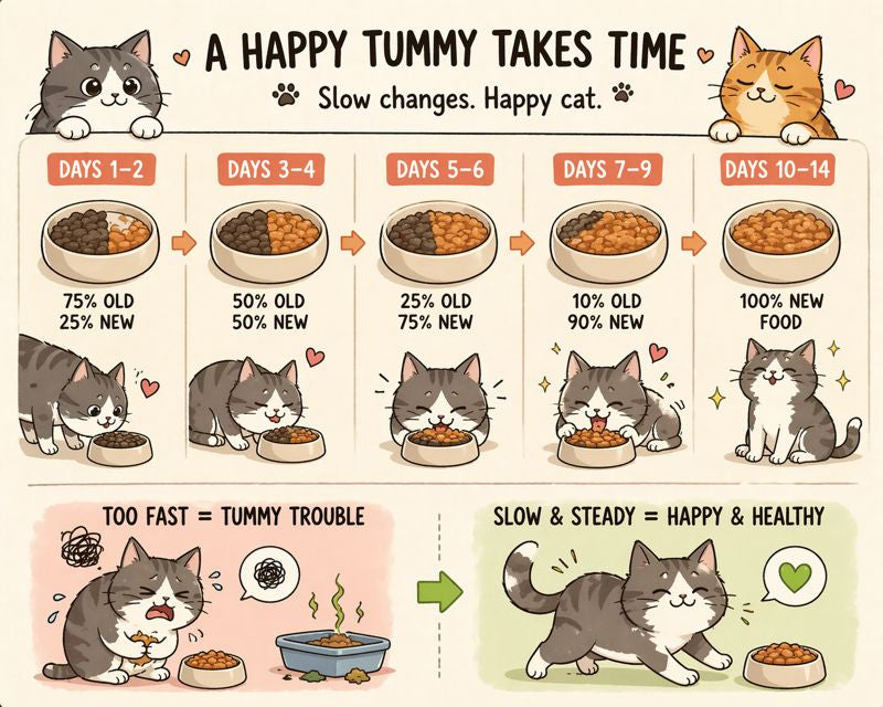 How to Transition Your Cat to a New Diet Without Digestive Upset