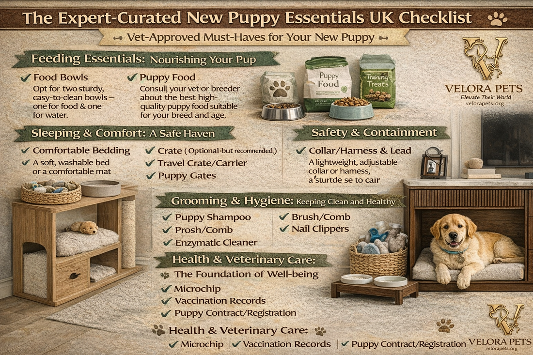 The Ultimate New Puppy Checklist: Expert Advice for UK Owners in 2026