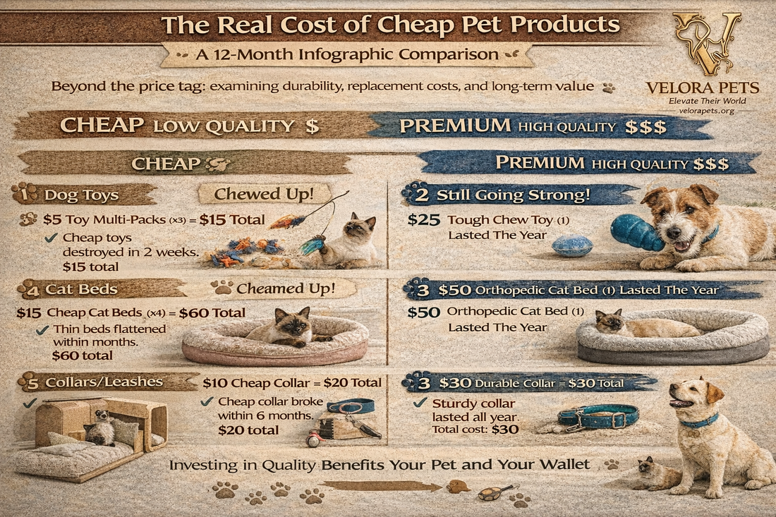 The Hidden Cost of Cheap Pet Products: A 12-Month Comparison