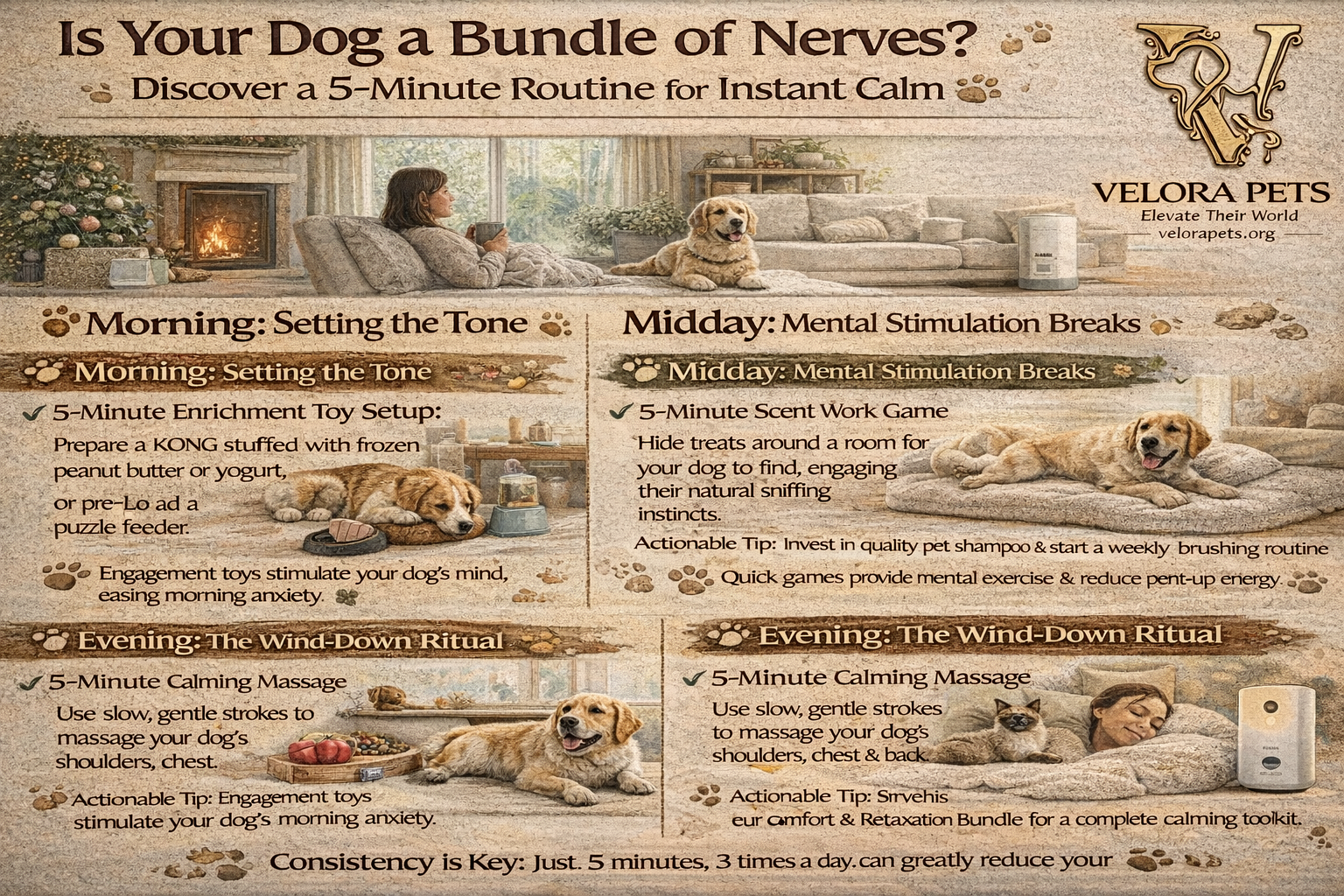 The 5-Minute Daily Routine That Transformed My Dog's Anxiety (Vet-Approved Calming Techniques)