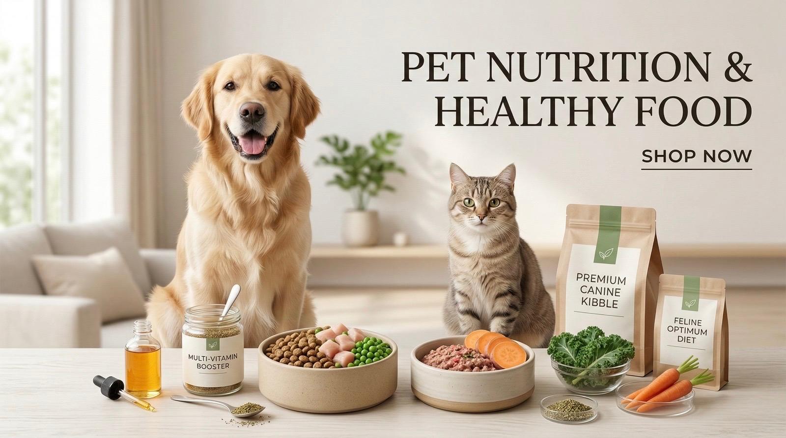 Pet Nutrition & Healthy Food Products for Dogs and Cats