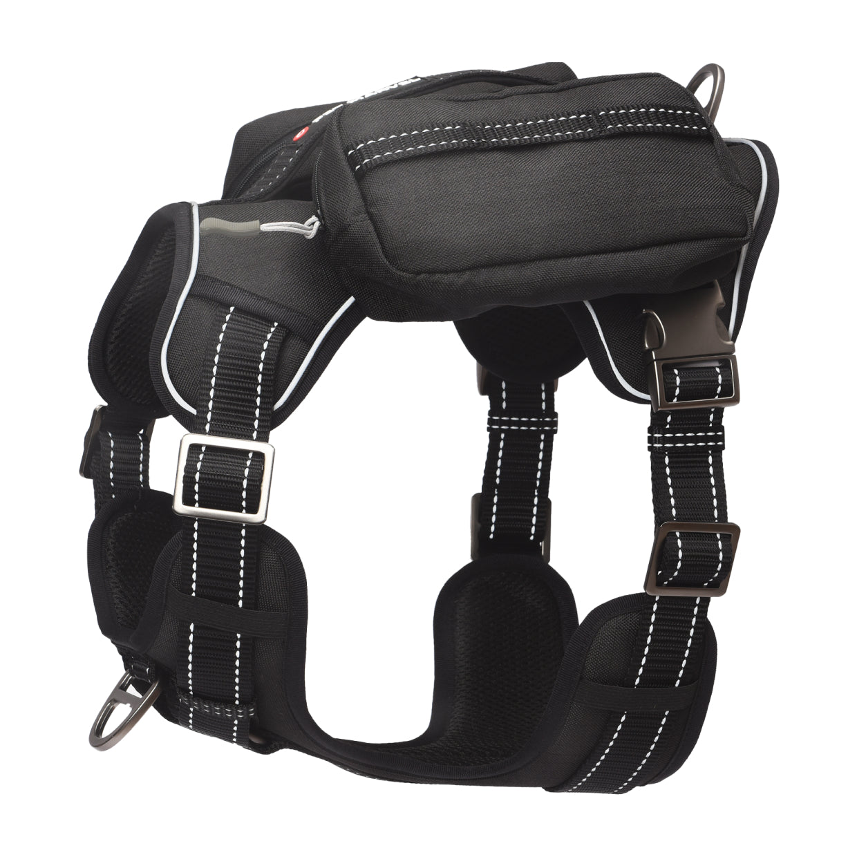 Velora Pets: Heavy-Duty Gear for Your Heavy-Duty Best Friend 🐾 Harness + Backpack. High-Perfomance Tactical Dog Harness With Backpack, No Pull Front Clip & Metal Buckles
