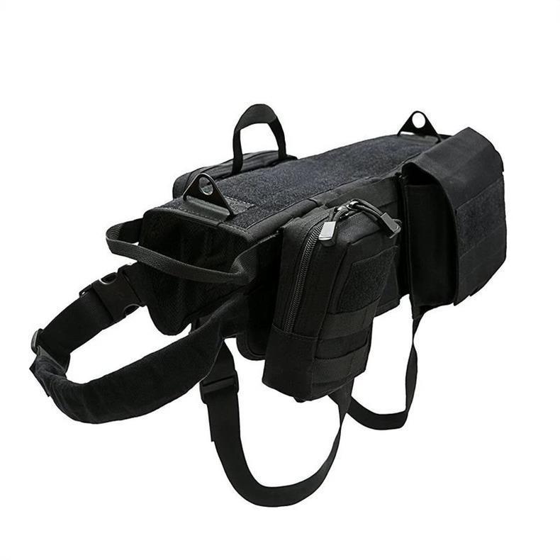 Gear Up & Load Out: The Velora Tactical MOLLE Command Vest.  Tactical Dog Harness Molle System Vest Adjustable Military