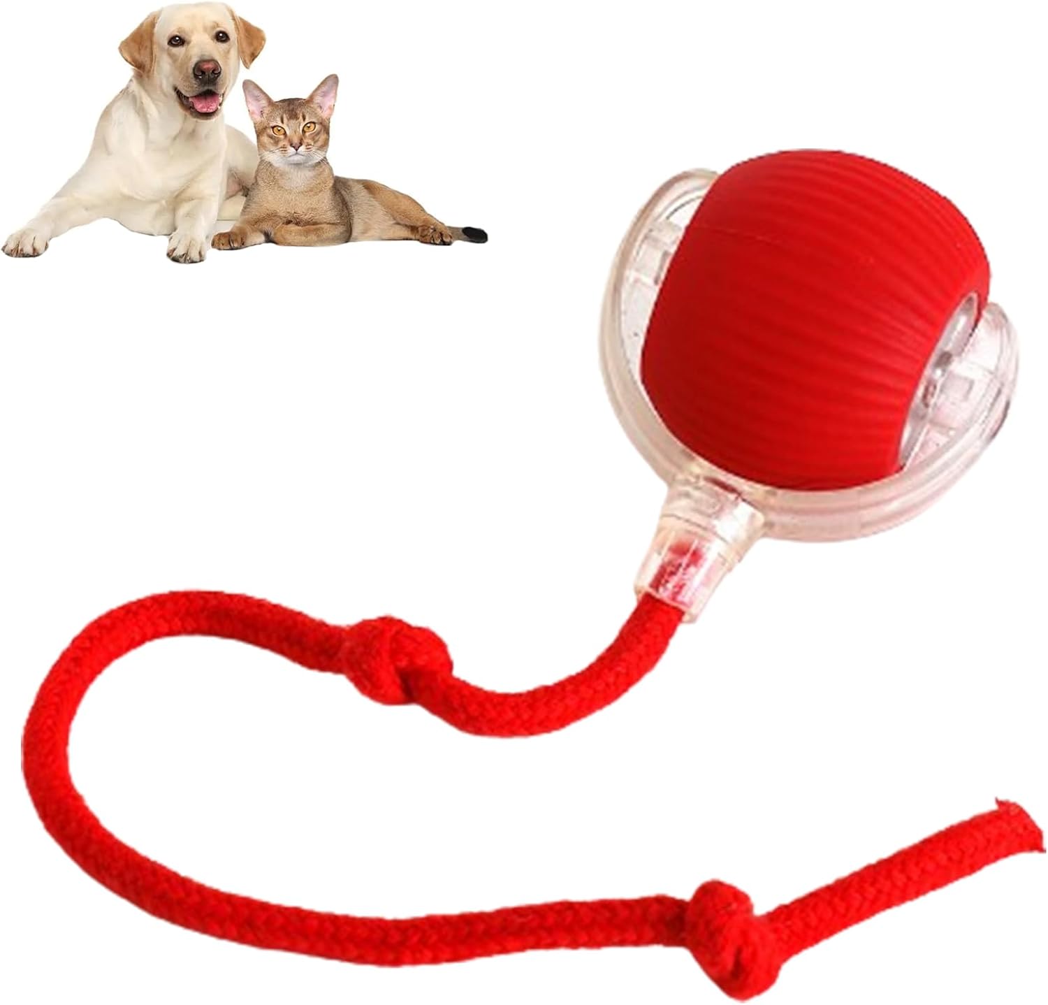 Smart Rolling Ball Ball For Dogs Doggie Ball Interactive Dog Smart Ball Toy Interactive Cat Ball Toy 360  Smart Automatic Rolling Pet Ball