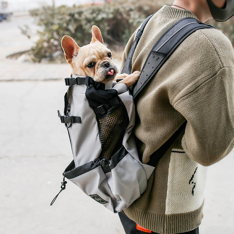 The Velora Explorer: See the World Together, One Trail at a Time! Pet Dog Carrier Bag Carrier For Dogs Backpack Out Double Shoulder Portable Travel Backpack Outdoor Dog Carrier Bag Travel