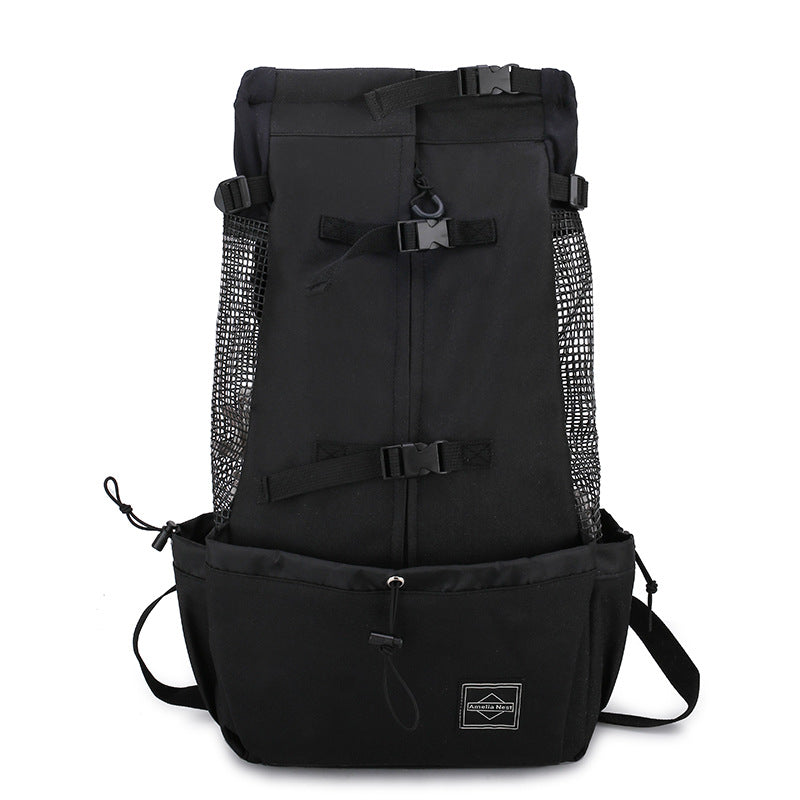The Velora Explorer: See the World Together, One Trail at a Time! Pet Dog Carrier Bag Carrier For Dogs Backpack Out Double Shoulder Portable Travel Backpack Outdoor Dog Carrier Bag Travel