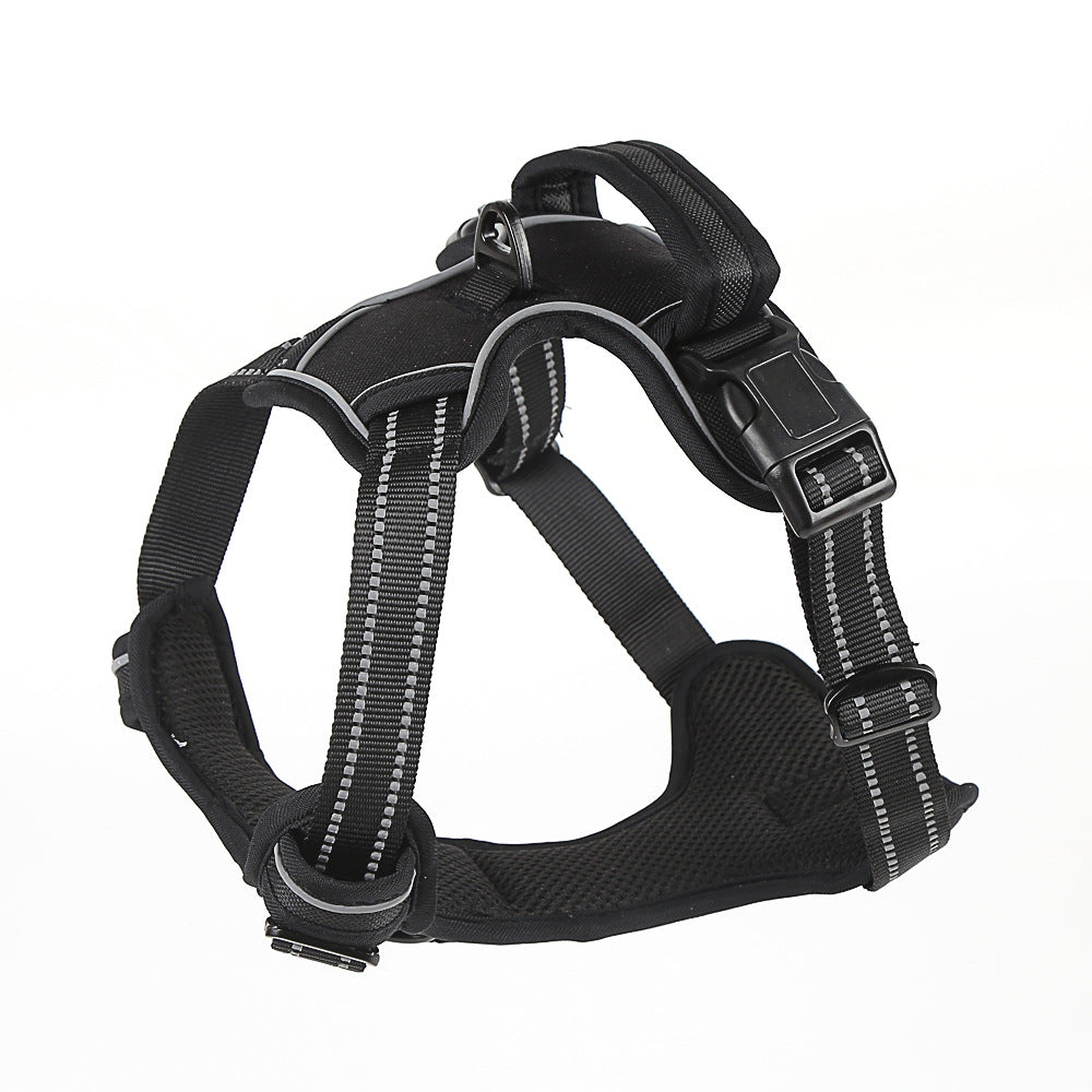 Walk with Confidence: The Velora No-Pull Reflective Harness! Dog Harness No Pull Breathable Reflective Pet Harness Vest