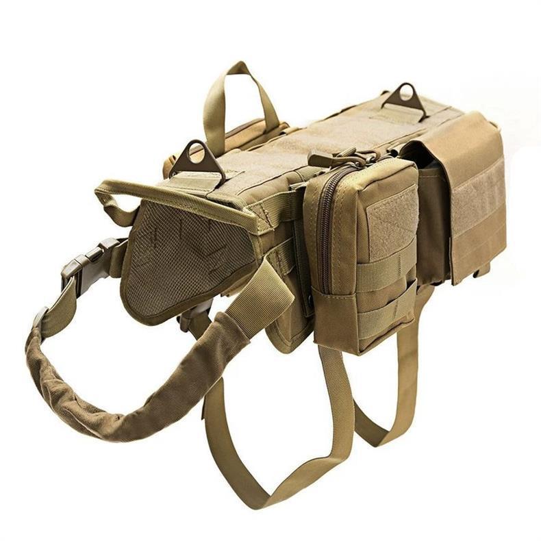 Gear Up & Load Out: The Velora Tactical MOLLE Command Vest.  Tactical Dog Harness Molle System Vest Adjustable Military
