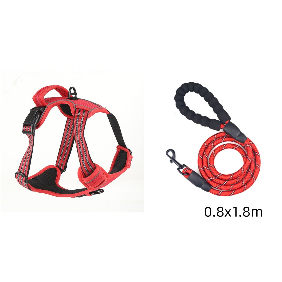 Walk with Confidence: The Velora No-Pull Reflective Harness! Dog Harness No Pull Breathable Reflective Pet Harness Vest