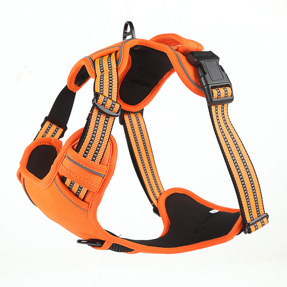 Walk with Confidence: The Velora No-Pull Reflective Harness! Dog Harness No Pull Breathable Reflective Pet Harness Vest