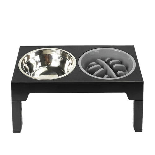 Adjustable Raised Dog Bowls | Height-Adjustable Stand