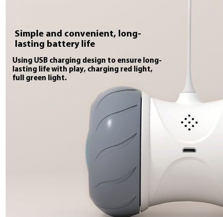 Smart Electric Funny Cat Automatic Roller Tumbler Sounding Tool Pet Supplies