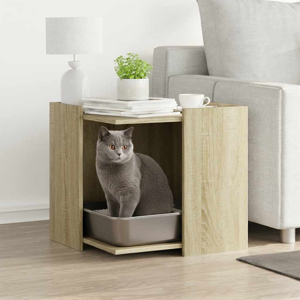 Cat Litter Box 42x Wood Material   Cat Litter Box 42x Wood Material