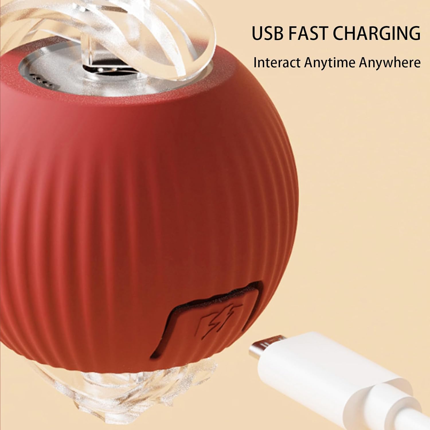 Smart Rolling Ball Ball For Dogs Doggie Ball Interactive Dog Smart Ball Toy Interactive Cat Ball Toy 360  Smart Automatic Rolling Pet Ball