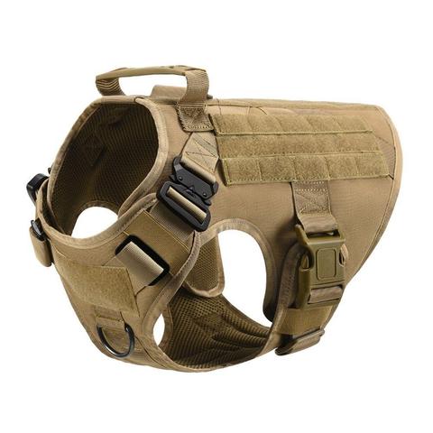Professional Grade: The Velora Tactical K9 Command Vest! Military Tactical Dog Harness German Shepherd Adjustable Pet Dog Back