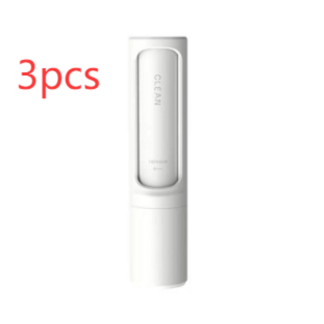 The Velora 2-in-1: Stay Sharp, Stay Hair-Free! 2-1 Reusable Pet Hair Remover Brush Lint Roller Portable Effective Self Cleaning Tool for Cat Dog Fur Hair Dust Removal Brush