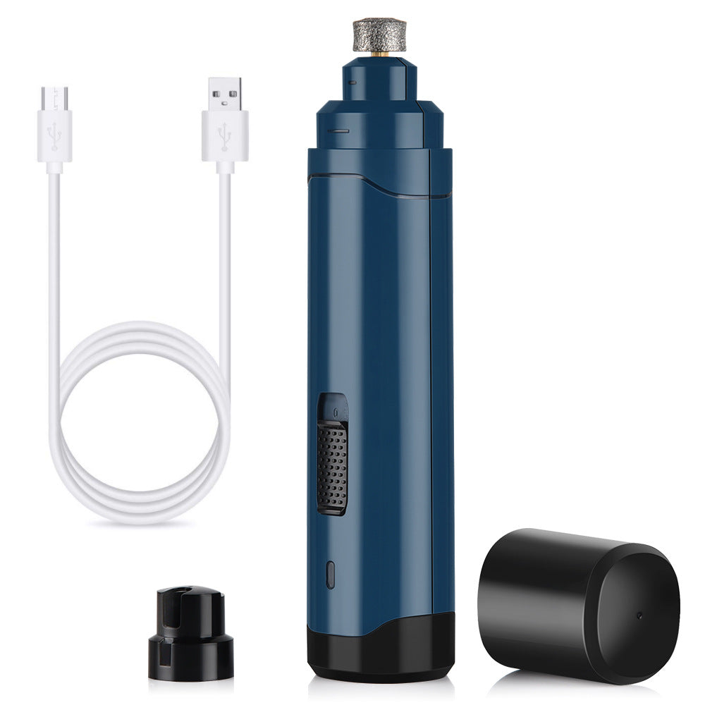 The Velora Quiet-Grind Nail Polisher! Pet Nail Polisher For Cats And Dogs, Nail Clippers, USB Automatic Manicure, Super Power Nail Knife