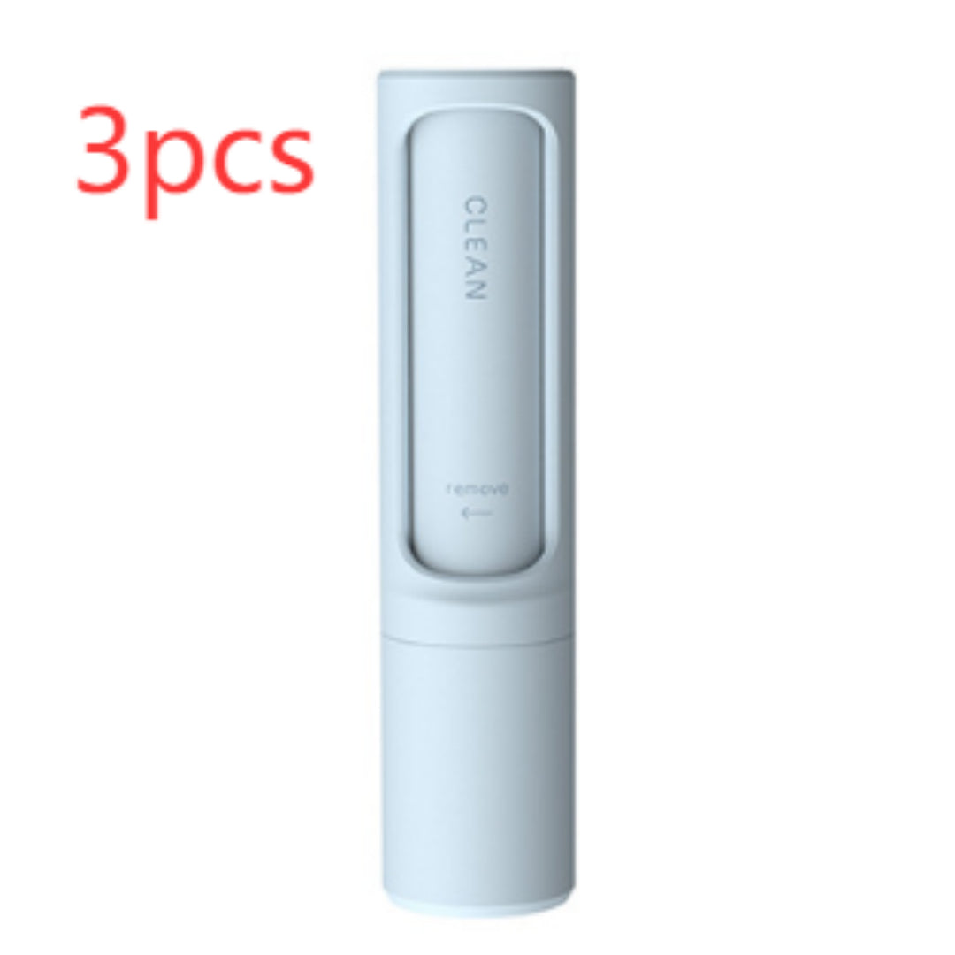 The Velora 2-in-1: Stay Sharp, Stay Hair-Free! 2-1 Reusable Pet Hair Remover Brush Lint Roller Portable Effective Self Cleaning Tool for Cat Dog Fur Hair Dust Removal Brush