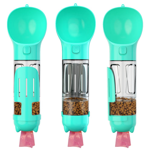 3-in-1 Dog Water Bottle | 300-500ml for Big Dogs