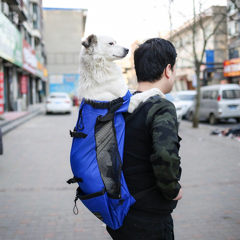 The Velora Explorer: See the World Together, One Trail at a Time! Pet Dog Carrier Bag Carrier For Dogs Backpack Out Double Shoulder Portable Travel Backpack Outdoor Dog Carrier Bag Travel