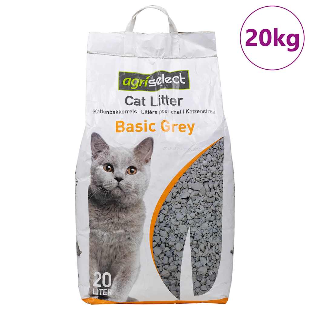 Cat Litter with Baby Powder Scent Bentonite 20L