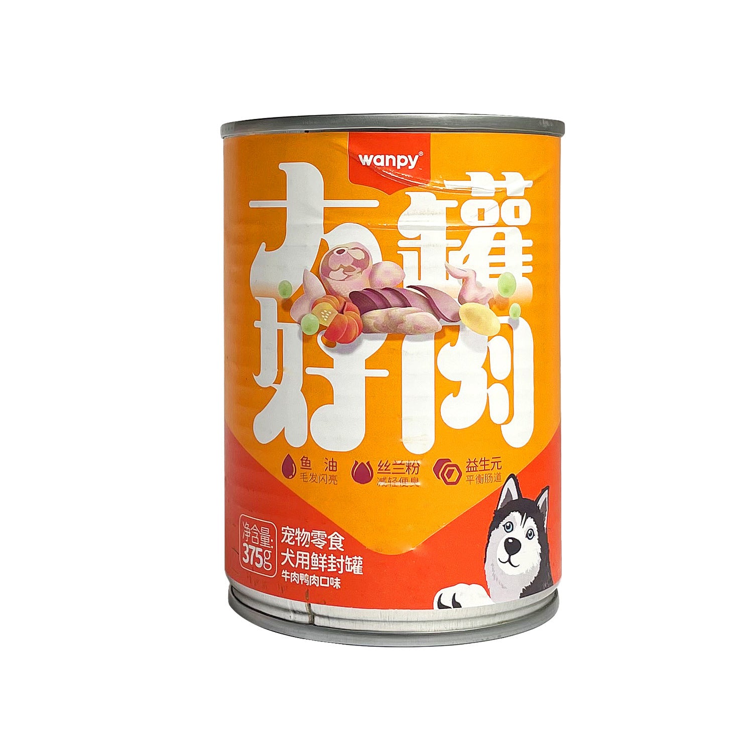 Naughty Dog Canned 375g Beef Chicken Wet Food
