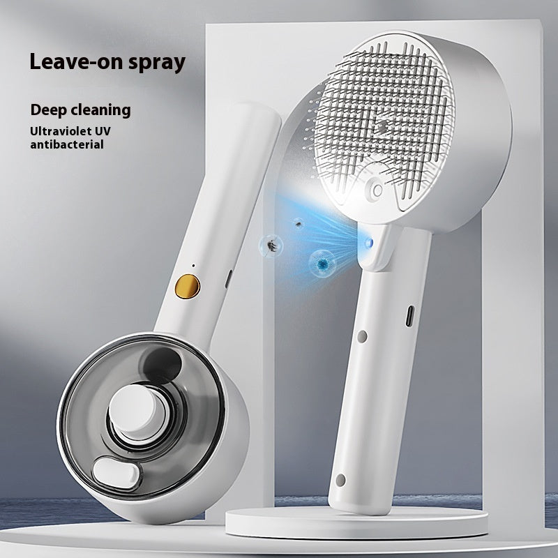 The Future of Grooming: The Velora 3-in-1 Nano-Steam Brush! Animal Hair Remover Brush Dog And Cat Steam Brush Pet Self Cleaning Dog Brush Grooming Removes Cat Hairs Cat Dog Accessories Pet Products