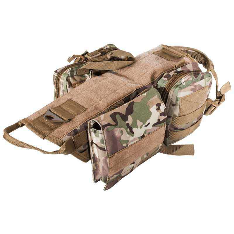 Gear Up & Load Out: The Velora Tactical MOLLE Command Vest.  Tactical Dog Harness Molle System Vest Adjustable Military