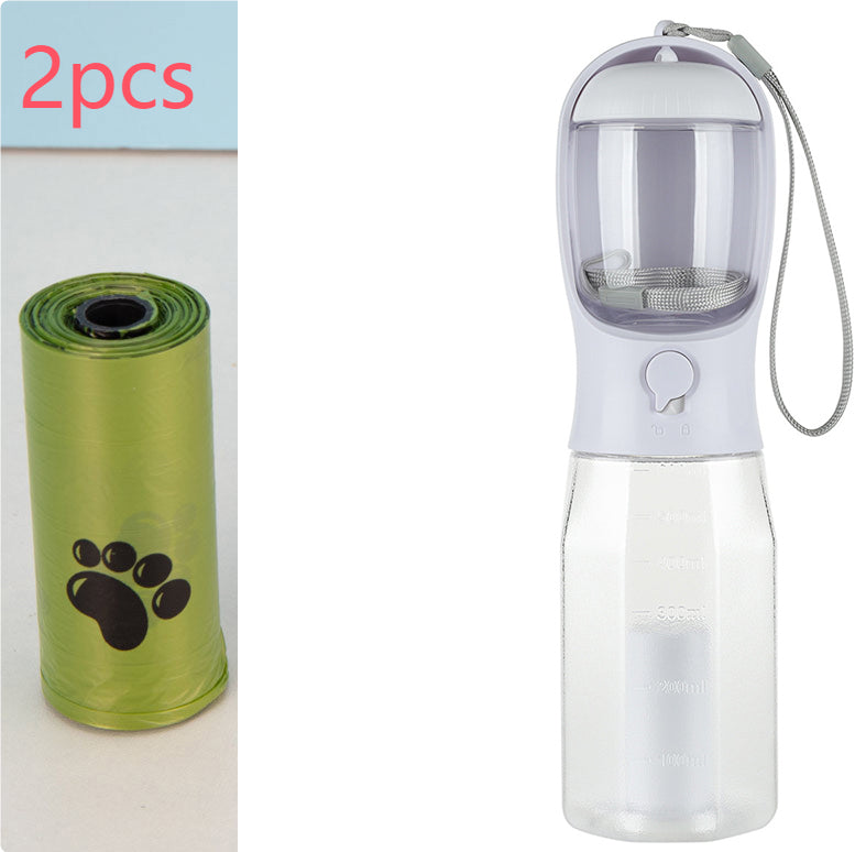 The Only Travel Tool You’ll Ever Need: The Velora 3-in-1 Explorer Bottle! Portable Cat Dog Water Bottle Food Feeder Drinker Poop Dispenser 3 In 1 Leak-proof Multifunctional Dog Water Bottle Pet Products