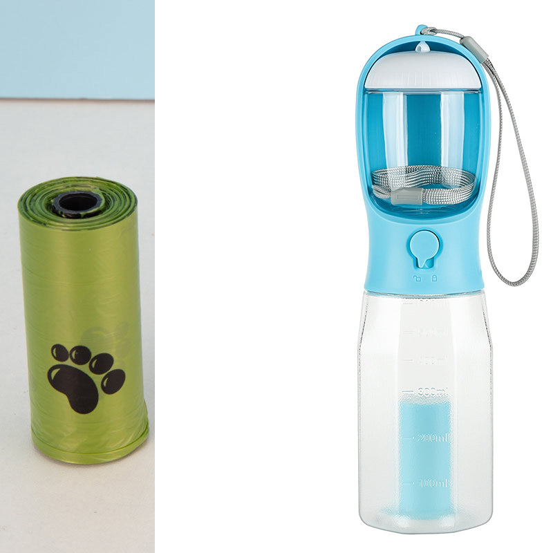 The Only Travel Tool You’ll Ever Need: The Velora 3-in-1 Explorer Bottle! Portable Cat Dog Water Bottle Food Feeder Drinker Poop Dispenser 3 In 1 Leak-proof Multifunctional Dog Water Bottle Pet Products