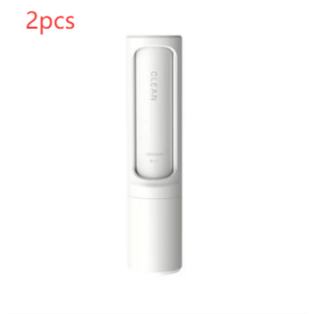 The Velora 2-in-1: Stay Sharp, Stay Hair-Free! 2-1 Reusable Pet Hair Remover Brush Lint Roller Portable Effective Self Cleaning Tool for Cat Dog Fur Hair Dust Removal Brush