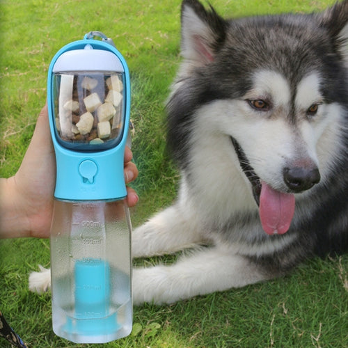 3-in-1 Dog Water Bottle | Feeder & Waste Bag Holder