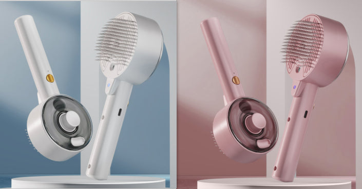 The Future of Grooming: The Velora 3-in-1 Nano-Steam Brush! Animal Hair Remover Brush Dog And Cat Steam Brush Pet Self Cleaning Dog Brush Grooming Removes Cat Hairs Cat Dog Accessories Pet Products