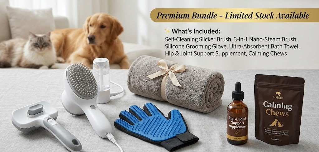 Ultimate Grooming & Wellness Bundle - Complete Care System