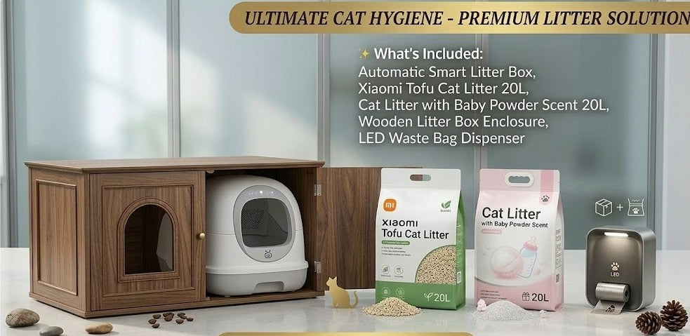 Cat Litter & Hygiene Collection - Complete Cleanliness System