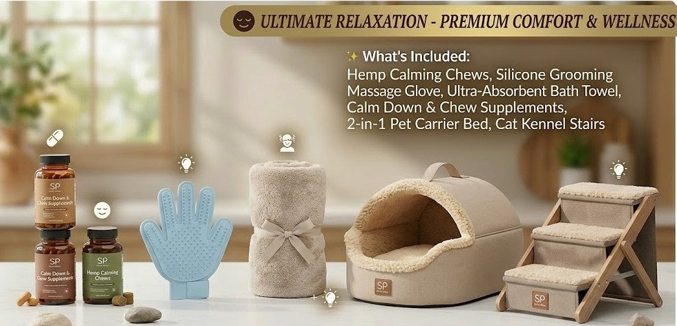 Comfort & Relaxation Bundle - Spa Day for Your Pet
